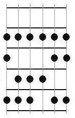 Phrygian mode diagram